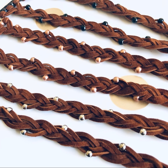 {KAMERON} Apple Watch band boho braided wrap strap - Picture 5 of 8